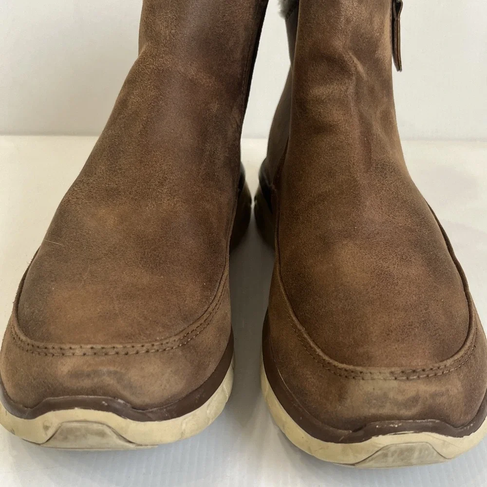 Skechers Women's Synergy-Collab Winter Boots 44779 Chestnut Size 8
